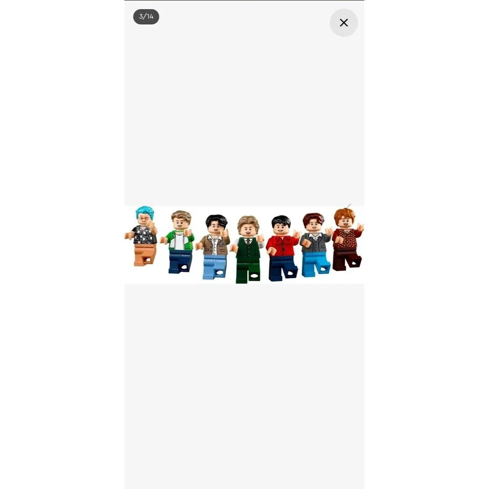 LEGO Ideas BTS Dynamite Set 21339 – 749pcs – New Sealed – 2023 First Release